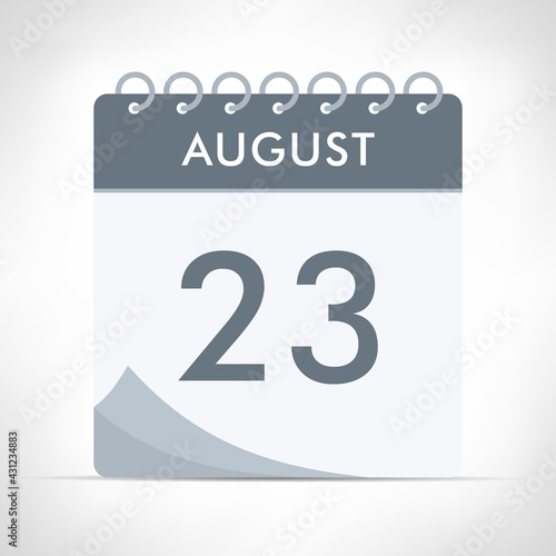 August 23 - Calendar Icon