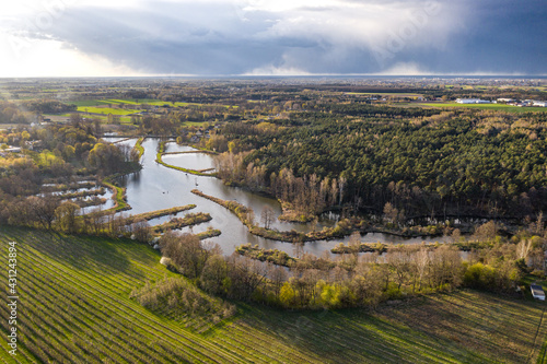 Ponds in the village of Strobów © Krzysztof