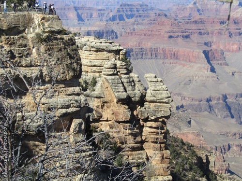 The Grand Canyon red dessert mountians  