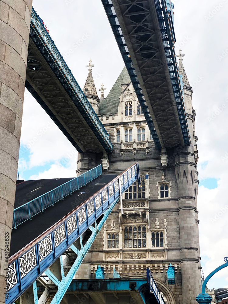 The Tower Bridge in London 