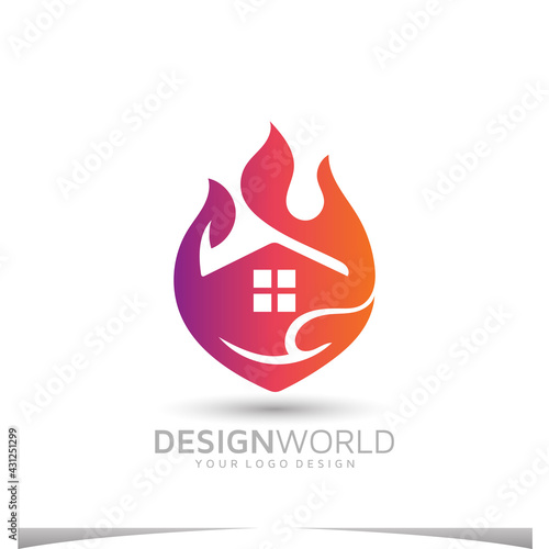 lumber, hardware, farm product, and propane to farmers and residence vector logo design template.