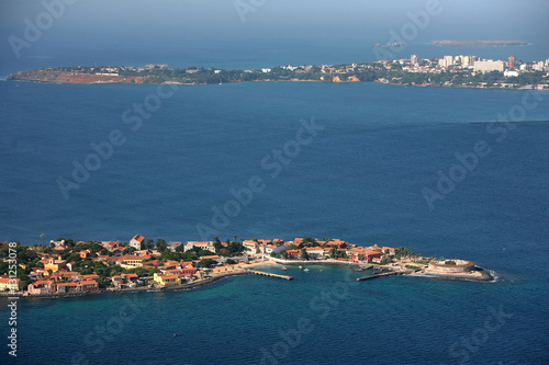 vue aérienne du port de dakar - PAD - sénégal