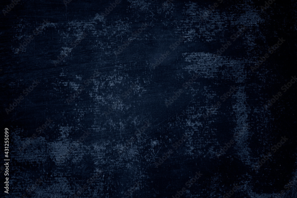Obraz premium Beautiful Abstract Grunge Decorative Navy Blue Dark Wall Background