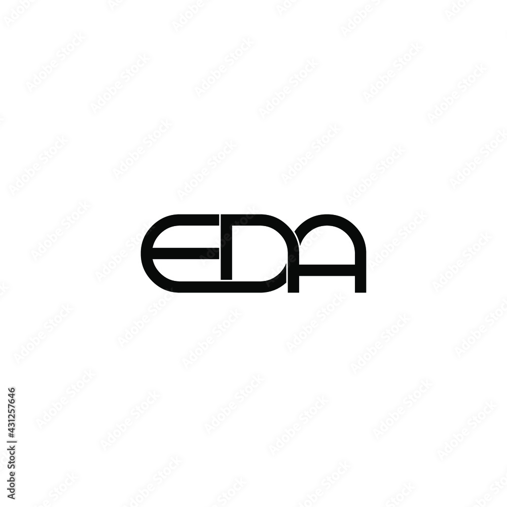 eda letter original monogram logo design eda letter original monogram logo design