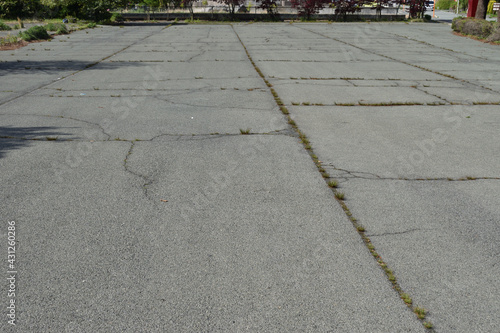 Image of Former parking lot asphalt vacant lot
