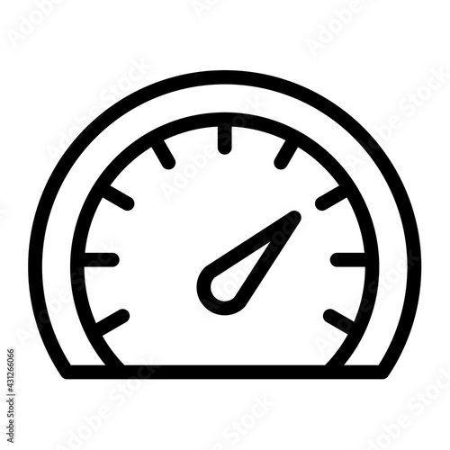 seo speed performance optimize single isolated icon with outline style