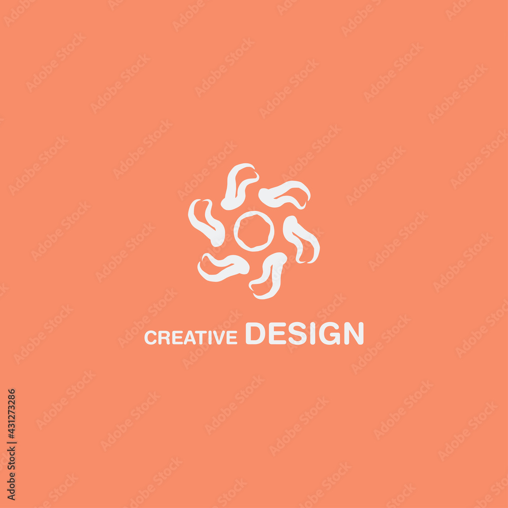Aesthetic Creative Logo Vector Design EPS10 Aesthetic Creative Logo Vector Design EPS10