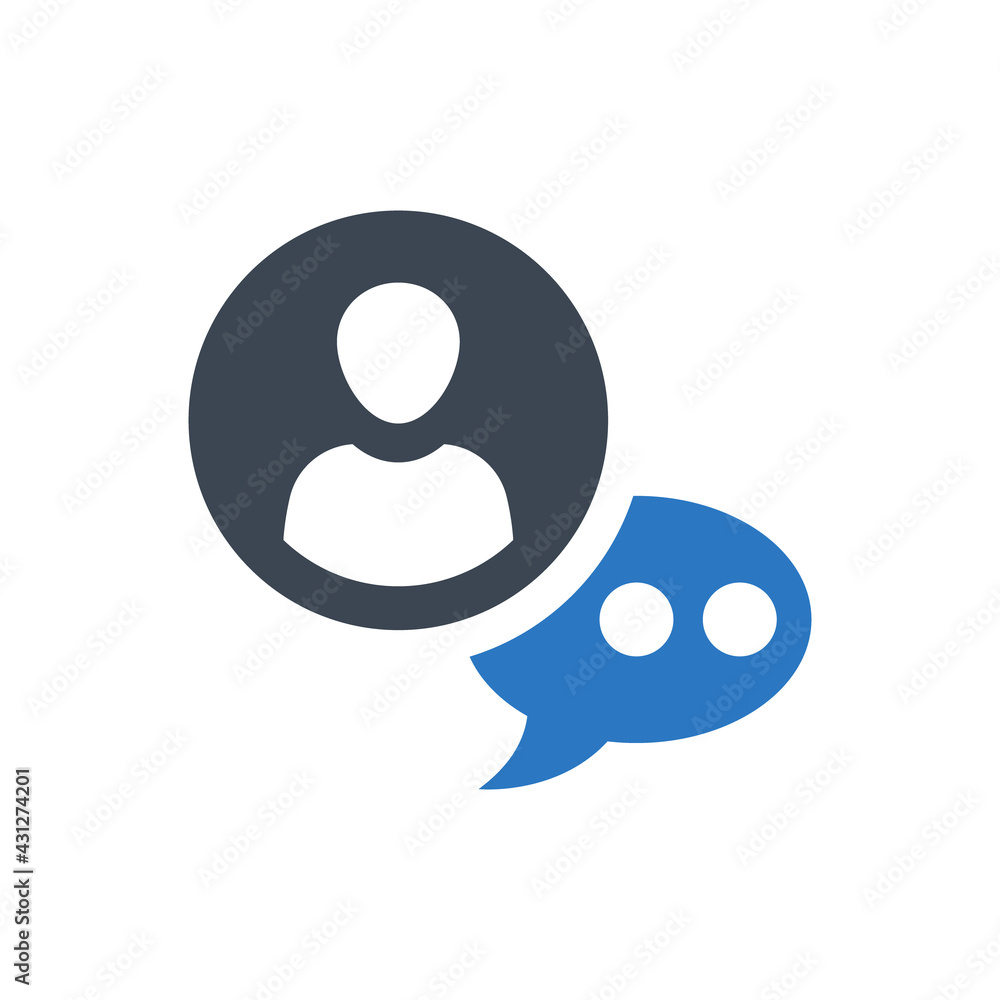 Obraz premium Leave a comment icon