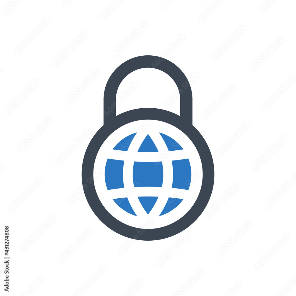 Web security icon Web security icon
