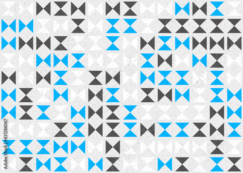 Abstract Geometric Pattern generative computational art illustration