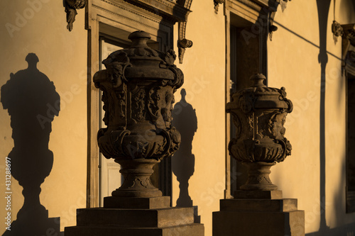 Afternoon scenery of Prague Castle Summer Palace