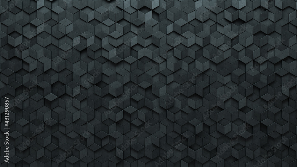 Polished, 3D Wall background with tiles. Concrete, tile Wallpaper with Futuristic, Diamond shaped blocks. 3D Render Polished, 3D Wall background with tiles. Concrete, tile Wallpaper with Futuristic, Diamond shaped blocks. 3D Render