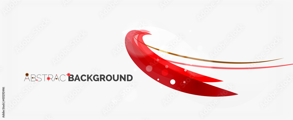 Waves and lines trendy design template for business or technology presentation, internet poster or web brochure cover, wallpaper Waves and lines trendy design template for business or technology presentation, internet poster or web brochure cover, wallpaper