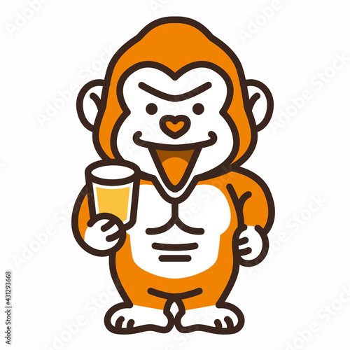 マッチョなゴリラ