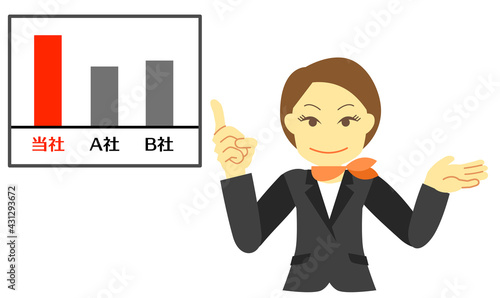 表で比較するOL