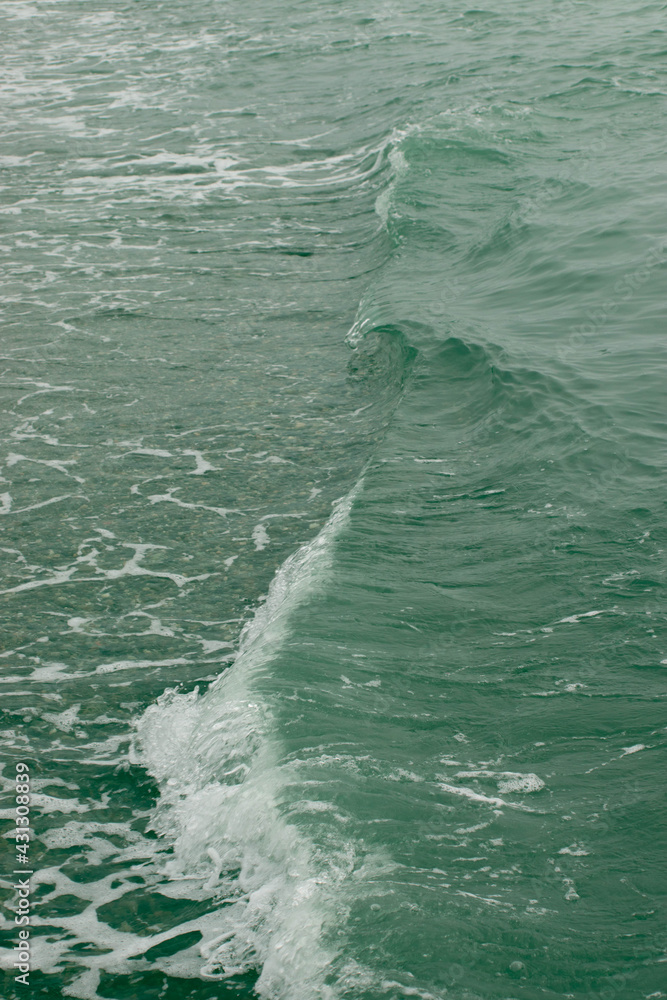 Naklejka premium sea waves background
