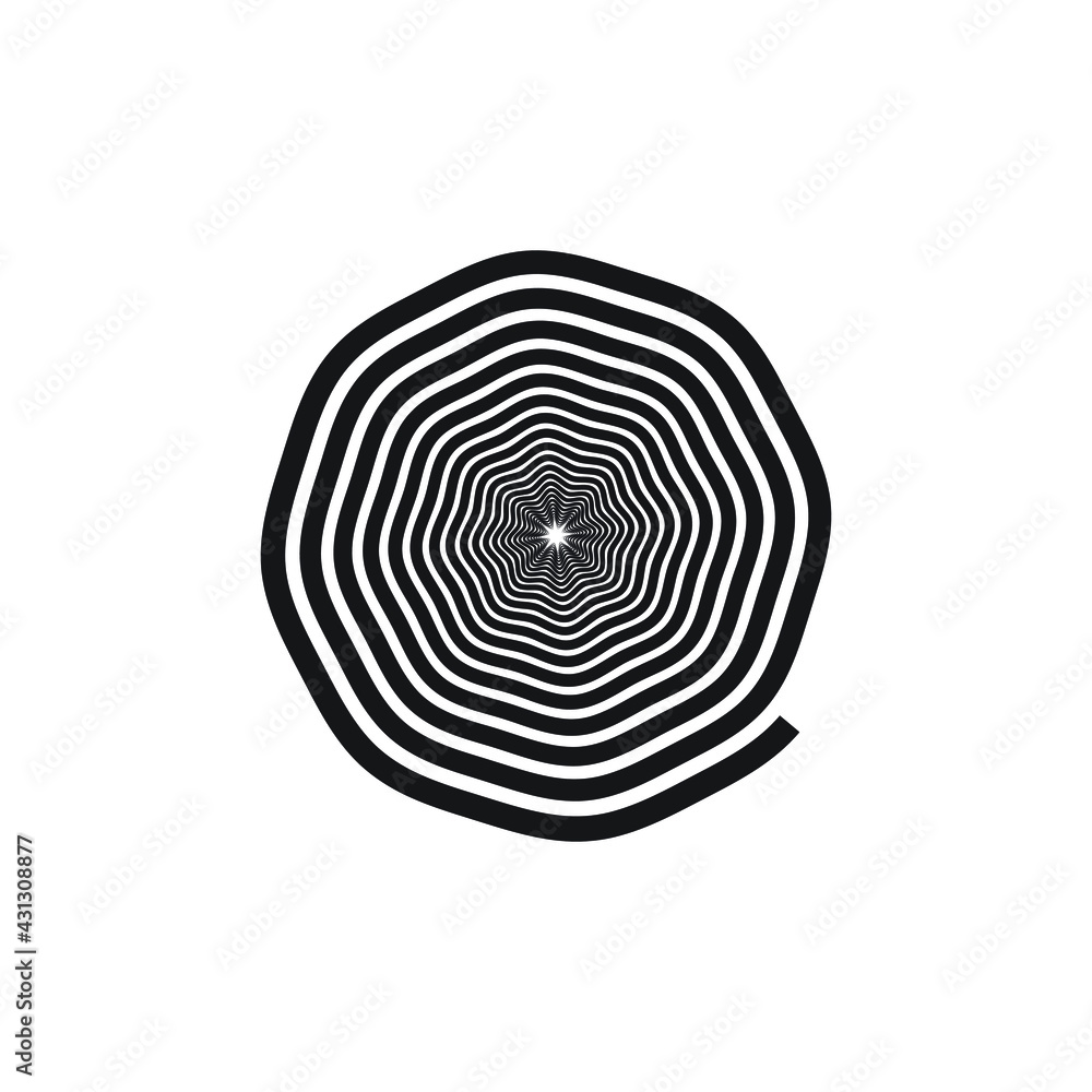 Hypno Abstract Illustration - Hypnotic Vector Effect Spiral Vortex Curl Twirl Helix Spinning Element Hypno Abstract Illustration - Hypnotic Vector Effect Spiral Vortex Curl Twirl Helix Spinning Element