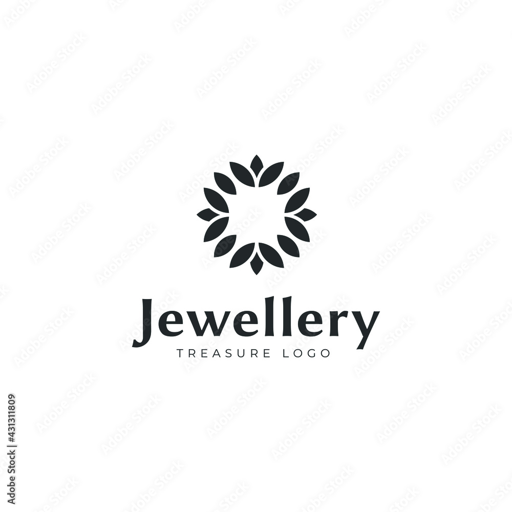 Jewelry logo diamond - fashion gold luxury lux ring beauty woman feminine glamour style expensive jewel wedding treasure gemstone beads rich crystal pearl art deco