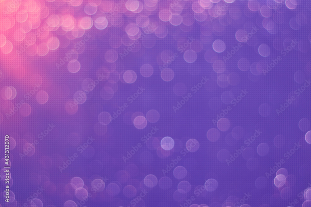 Pink and Purple Gradient Bokeh for Abstract Background or Wallpaper