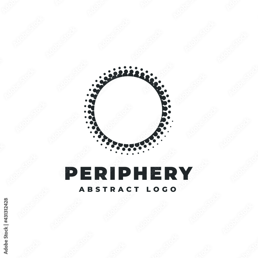 Abstract logo - geometric shape futuristic illustration liquid geometry technology tech flux twist warp fantasy Abstract logo - geometric shape futuristic illustration liquid geometry technology tech flux twist warp fantasy