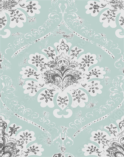 modern pastel colors rustic damask pattern in nature background. seamless and vector design for home textile textures and fashion 