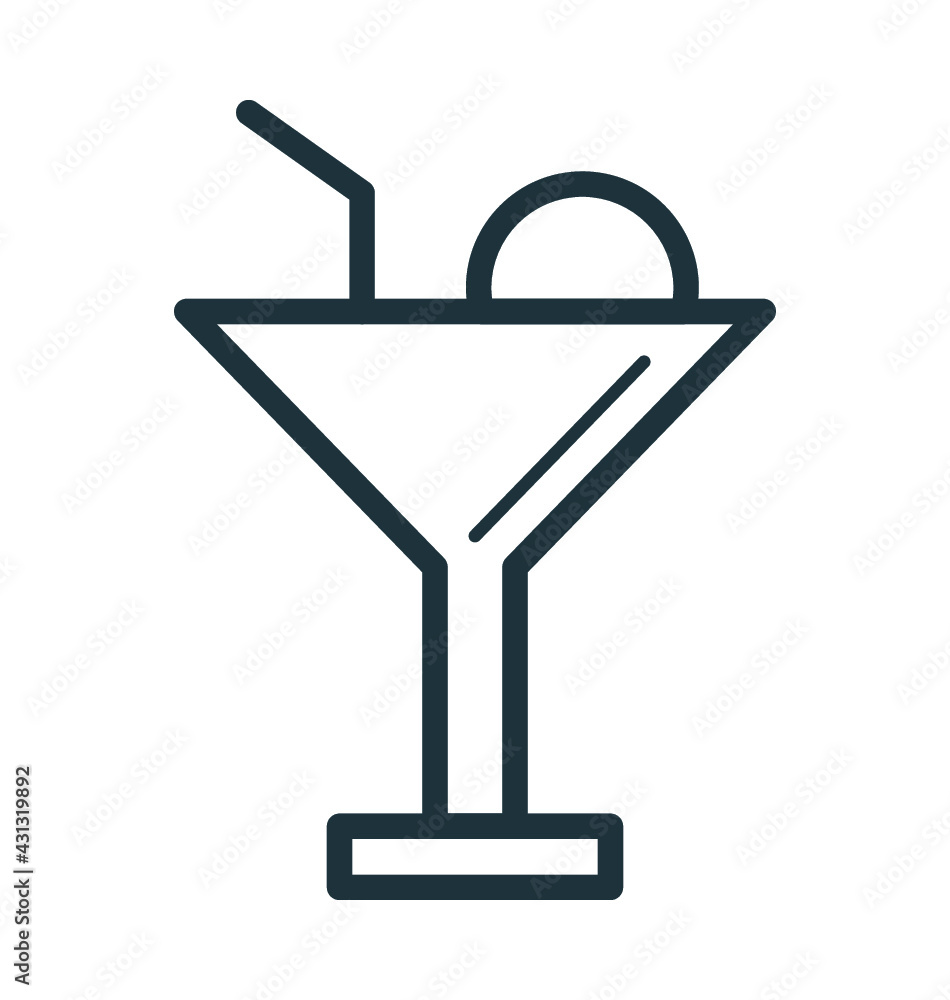 Cocktail Vector Icon Cocktail Vector Icon