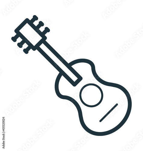 Guitar Vector Icon
