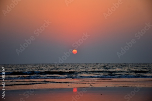 BEAUTY OF SUNSET AT DESTINATION GOA