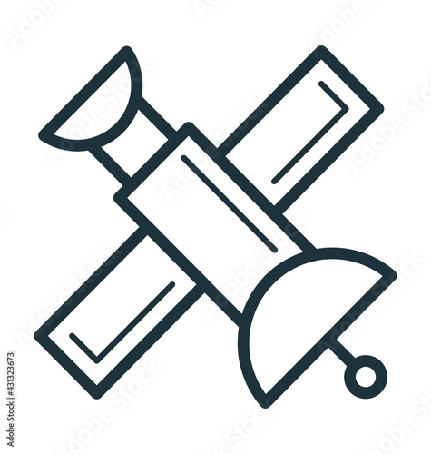 Satellite Vector Icon