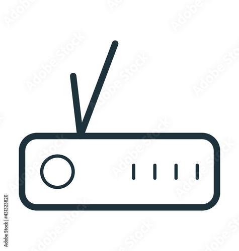 Internet Modem Vector Icon
