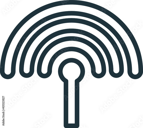 Wifi Zone Vector Icon