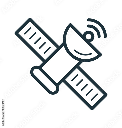 Satellite Vector Icon