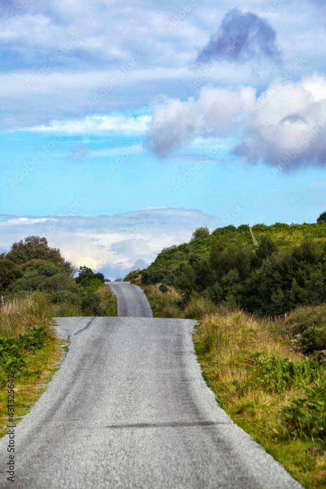 Fototapeta premium Bumpy road
