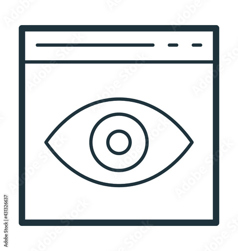 Eye Vector Icon