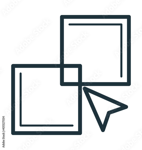 Crop Vector Icon