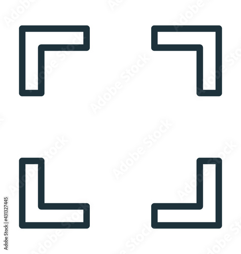 Enlarge Vector Icon