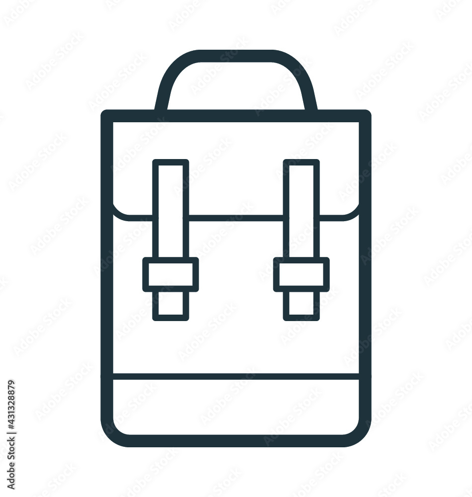 School Bag Vector Icon School Bag Vector Icon