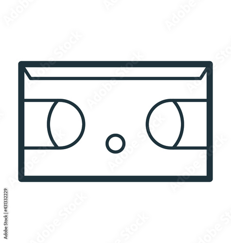 Cassette Vector Icon