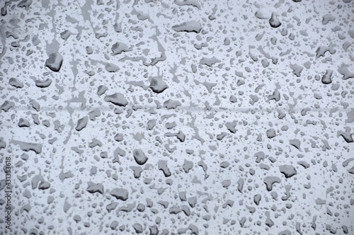 Fotografía water drops on the window