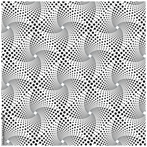 Abstract pattern background - geometric shape futuristic illustration liquid geometry technology tech flux twist warp fantasy
