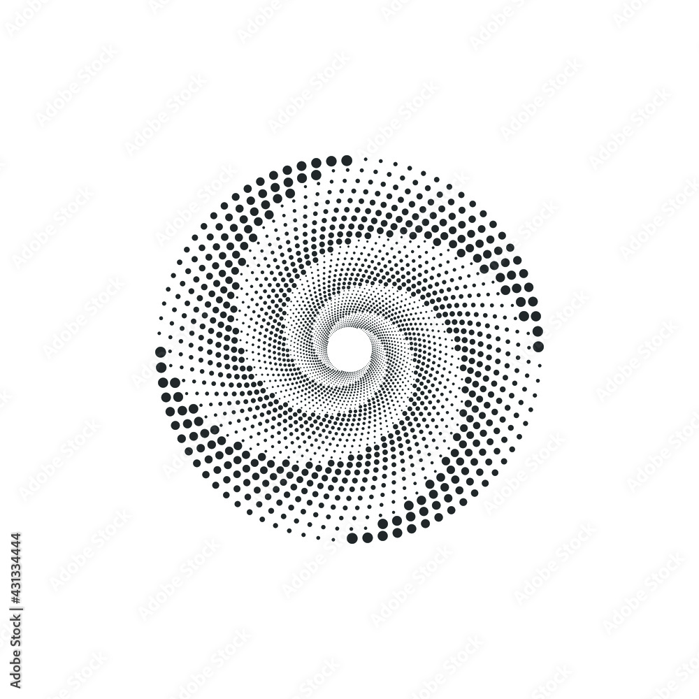Vortex Circle logo abstract circle shape - spiral motion twirl twist curve rotation spin whirlpool radial warp geometric shape for businesses - spinning circle Vortex Circle logo abstract circle shape - spiral motion twirl twist curve rotation spin whirlpool radial warp geometric shape for businesses - spinning circle