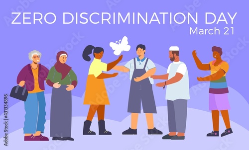 Zero Discrimination People Card