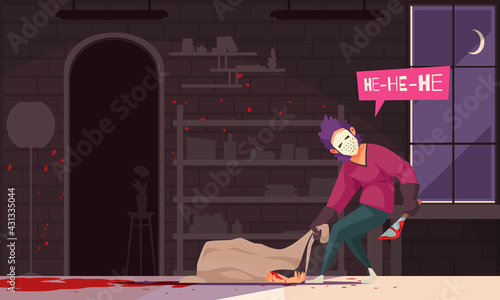 Detective Murder Investigation Composition