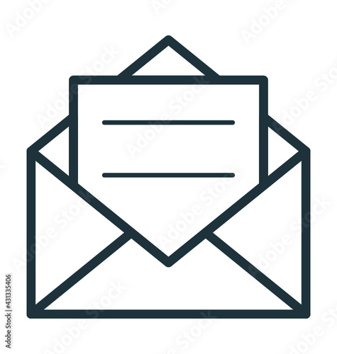 Mail Colored Vector Icon