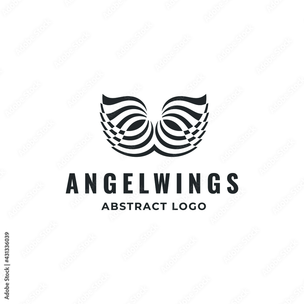 Wing logo - bird angel feather symbol illustration freedom flight fly animal eagle purity dove fantasy heaven air falcon - fried chicken tasty bbq delicious food flying cuisine Wing logo - bird angel feather symbol illustration freedom flight fly animal eagle purity dove fantasy heaven air falcon - fried chicken tasty bbq delicious food flying cuisine