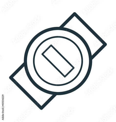 Wristwatch Vector Icon
