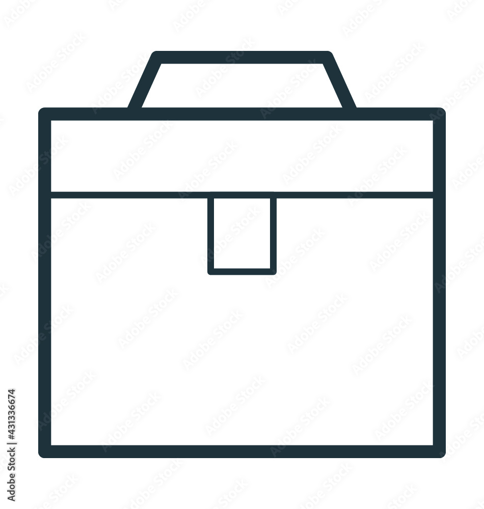 Briefcase Vector Icon Briefcase Vector Icon