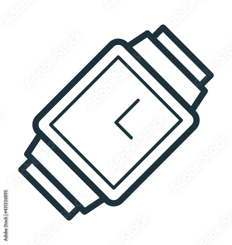 Wristwatch Vector Icon