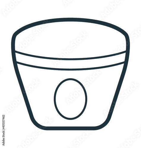 Cream Bottle Vector Icon