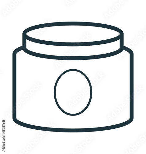 Cream Bottle Vector Icon